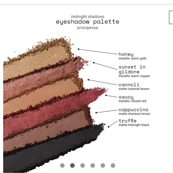 🌟BUY 1 GET 1 FREE🌟 R.E.M. Midnight Shadows Eyeshadow Palette in Principessa - Picture 2 of 4